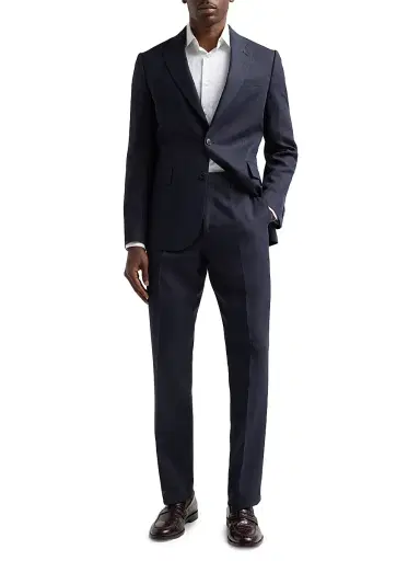 Paul Smith Men's Gents Tailored 2-Button Linen Suit - Very Dark Navy | Thumbnail 2 Paul Smith Men's Gents Tailored 2-Button Linen Suit - Very Dark Navy | Thumbnail 2