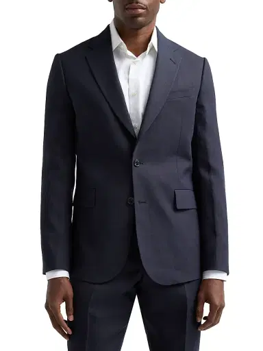 Paul Smith Men's Gents Tailored 2-Button Linen Suit - Very Dark Navy | Thumbnail 4 Paul Smith Men's Gents Tailored 2-Button Linen Suit - Very Dark Navy | Thumbnail 4