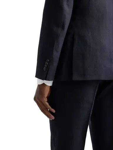 Paul Smith Men's Gents Tailored 2-Button Linen Suit - Very Dark Navy | Thumbnail 9 Paul Smith Men's Gents Tailored 2-Button Linen Suit - Very Dark Navy | Thumbnail 9