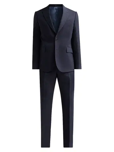Paul Smith Men's Gents Tailored 2-Button Linen Suit - Very Dark Navy | Thumbnail 1 Paul Smith Men's Gents Tailored 2-Button Linen Suit - Very Dark Navy | Thumbnail 1