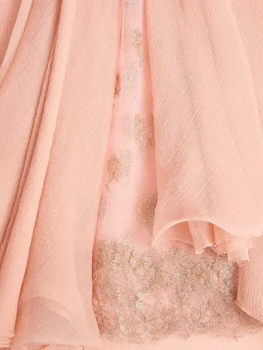 Valentino Garavani Women's Crepponne Chiffon Dress | Thumbnail 7 Valentino Garavani Women's Crepponne Chiffon Dress | Thumbnail 7