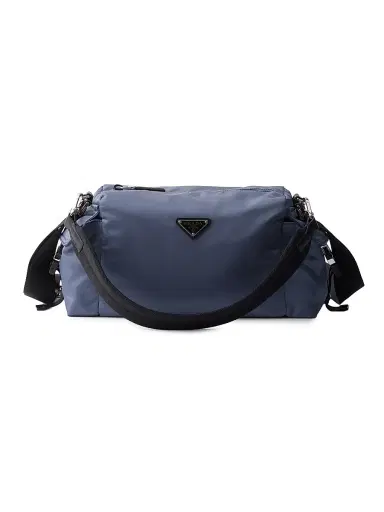 Prada Men's Explore Re-Nylon and Leather Bag | Thumbnail 1 Prada Men's Explore Re-Nylon and Leather Bag | Thumbnail 1