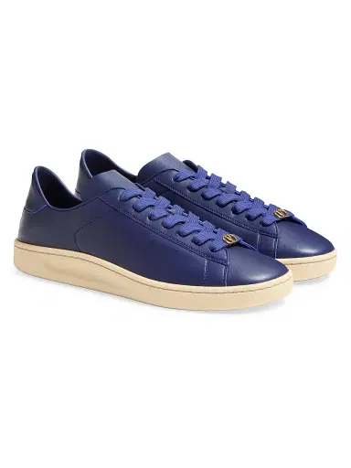 Valentino Garavani Men's Royco Sneakers in Nappa Calfskin - Indigo | Thumbnail 2 Valentino Garavani Men's Royco Sneakers in Nappa Calfskin - Indigo | Thumbnail 2