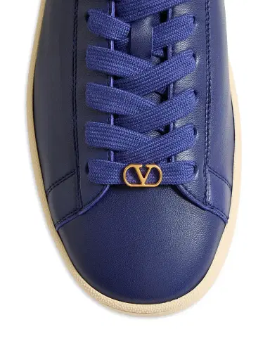 Valentino Garavani Men's Royco Sneakers in Nappa Calfskin - Indigo | Thumbnail 6 Valentino Garavani Men's Royco Sneakers in Nappa Calfskin - Indigo | Thumbnail 6
