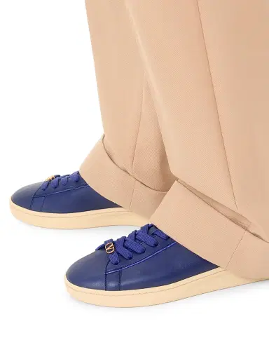 Valentino Garavani Men's Royco Sneakers in Nappa Calfskin - Indigo | Thumbnail 8 Valentino Garavani Men's Royco Sneakers in Nappa Calfskin - Indigo | Thumbnail 8