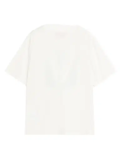 Valentino Garavani Women's Jersey Cotton T-Shirt with Chez Valentino Print | Thumbnail 1 Valentino Garavani Women's Jersey Cotton T-Shirt with Chez Valentino Print | Thumbnail 1