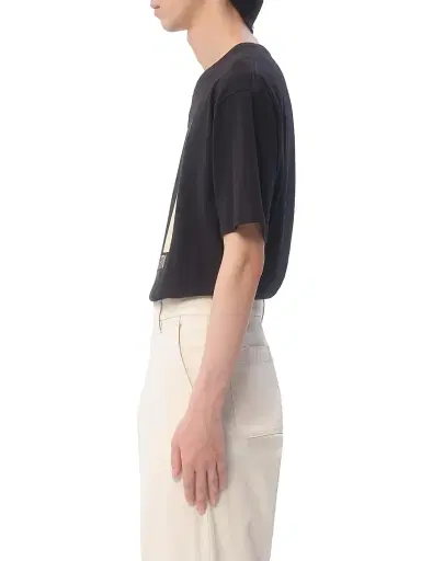 Valentino Garavani Men's Cotton T-Shirt with Chez Print - Black | Thumbnail 3 Valentino Garavani Men's Cotton T-Shirt with Chez Print - Black | Thumbnail 3