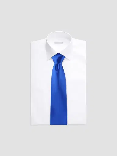Stefano Ricci Men's Luxury Handmade Silk Tie - Blue | Thumbnail 2 Stefano Ricci Men's Luxury Handmade Silk Tie - Blue | Thumbnail 2