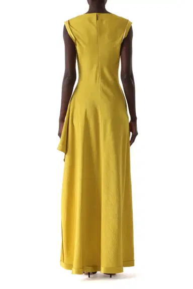 Jason Wu Collection WASHED TWILL ASYMMETRICAL GOWN | Thumbnail 5 Jason Wu Collection WASHED TWILL ASYMMETRICAL GOWN | Thumbnail 5