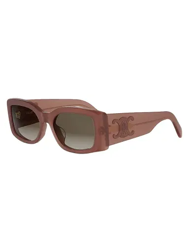 CELINE Women's Maxi Triomphe 53MM Rectangular Sunglasses - Lightbrown Gradient Brown | Thumbnail 1 CELINE Women's Maxi Triomphe 53MM Rectangular Sunglasses - Lightbrown Gradient Brown | Thumbnail 1