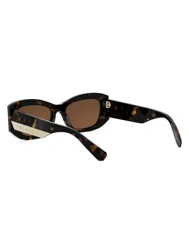 BVLGARI Women's Roma 54MM Geometric Sunglasses - Brown Havana Tan | Thumbnail 4 BVLGARI Women's Roma 54MM Geometric Sunglasses - Brown Havana Tan | Thumbnail 4