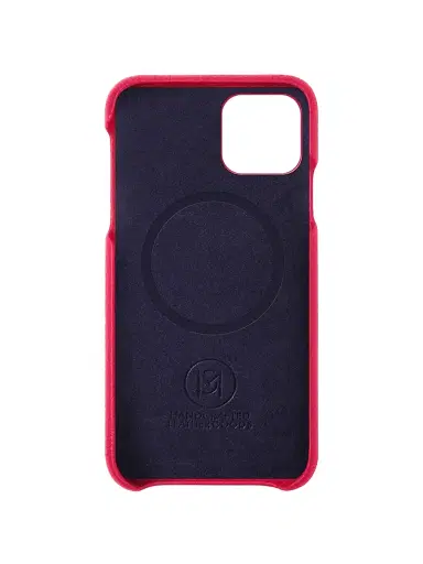 Maison de Sabre Leather Phone Case (iPhone 13) - Shibuya Fuchsia | Thumbnail 3 Maison de Sabre Leather Phone Case (iPhone 13) - Shibuya Fuchsia | Thumbnail 3