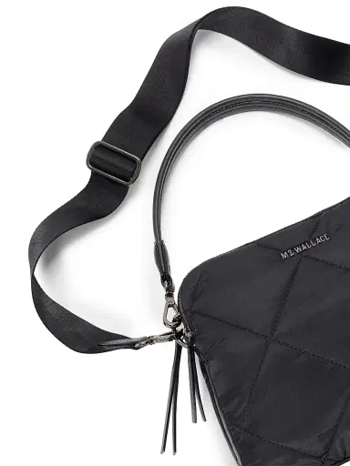 MZ Wallace Women's Madison Quilted Crossbody Bag - Black | Thumbnail 7 MZ Wallace Women's Madison Quilted Crossbody Bag - Black | Thumbnail 7