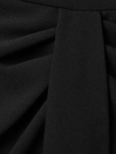 Black Halo Women's Brett Ruched Sheath Dress - Black | Thumbnail 5 Black Halo Women's Brett Ruched Sheath Dress - Black | Thumbnail 5
