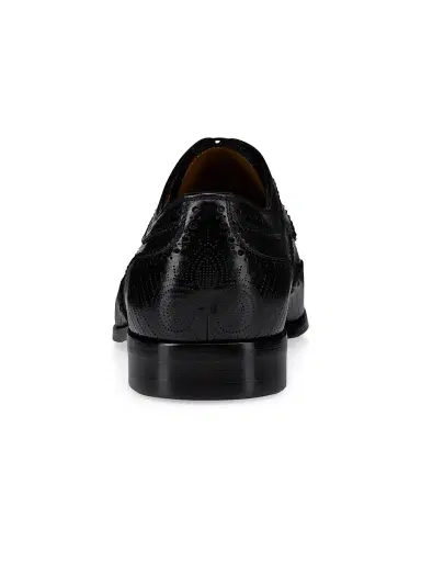 Christian Louboutin Men's Grave Leather Derby Shoes - Black | Thumbnail 3 Christian Louboutin Men's Grave Leather Derby Shoes - Black | Thumbnail 3