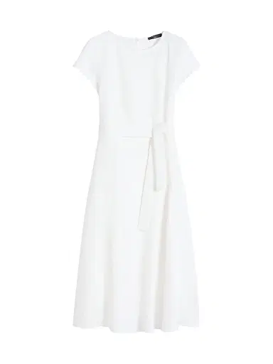 Weekend Max Mara Women's Linen Canvas Midi Dress - White | Thumbnail 1 Weekend Max Mara Women's Linen Canvas Midi Dress - White | Thumbnail 1