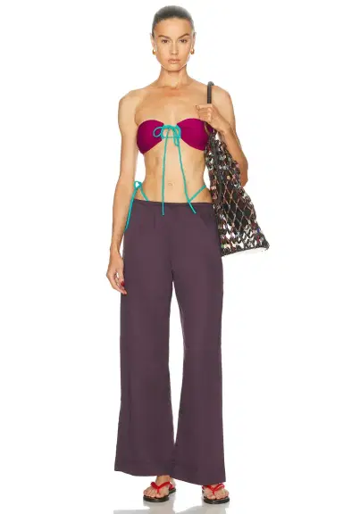 Heavy Manners Ruched Bandeau Bikini Top | Thumbnail 6 Heavy Manners Ruched Bandeau Bikini Top | Thumbnail 6