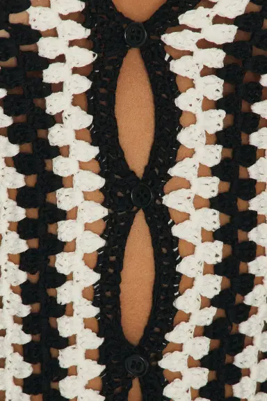 L'Academie Arriel Crochet Romper | Thumbnail 4 L'Academie Arriel Crochet Romper | Thumbnail 4