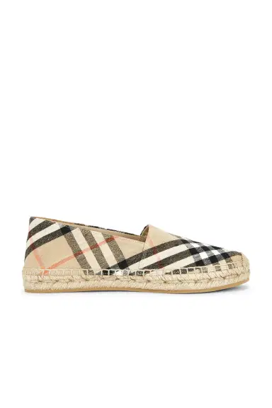 Burberry Mews Espadrille Flat | Thumbnail 1 Burberry Mews Espadrille Flat | Thumbnail 1
