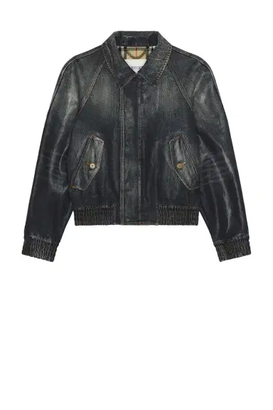 Burberry Rivaro Wax Bomber Jacket | Thumbnail 5 Burberry Rivaro Wax Bomber Jacket | Thumbnail 5