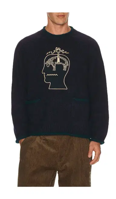 Brain Dead Brooks Brothers California Rolled Neck Sweater | Thumbnail 6 Brain Dead Brooks Brothers California Rolled Neck Sweater | Thumbnail 6