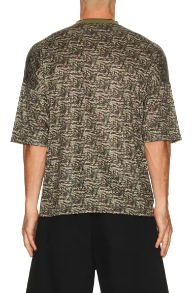 Palm Angels Camo Allover Palm Sport Tee | Thumbnail 2 Palm Angels Camo Allover Palm Sport Tee | Thumbnail 2