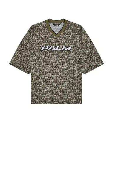 Palm Angels Camo Allover Palm Sport Tee | Thumbnail 4 Palm Angels Camo Allover Palm Sport Tee | Thumbnail 4