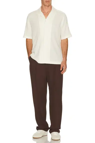 SIMKHAI Troy Short Sleeve Shirt | Thumbnail 3 SIMKHAI Troy Short Sleeve Shirt | Thumbnail 3