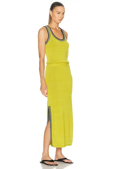 Christopher John Rogers Blouson Tank Knit Maxi Dress | Thumbnail 2 Christopher John Rogers Blouson Tank Knit Maxi Dress | Thumbnail 2