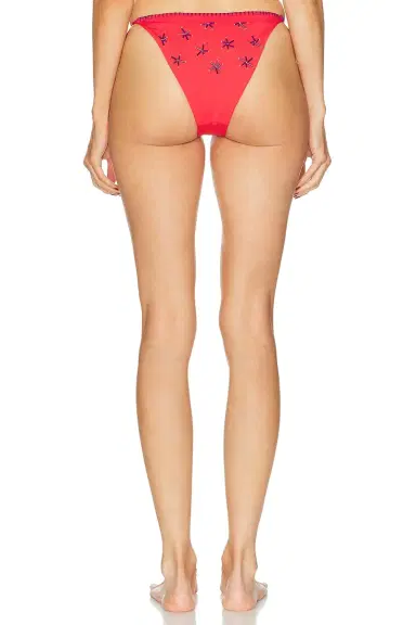 Staud Sisley Side Tie Bikini Bottom | Thumbnail 3 Staud Sisley Side Tie Bikini Bottom | Thumbnail 3