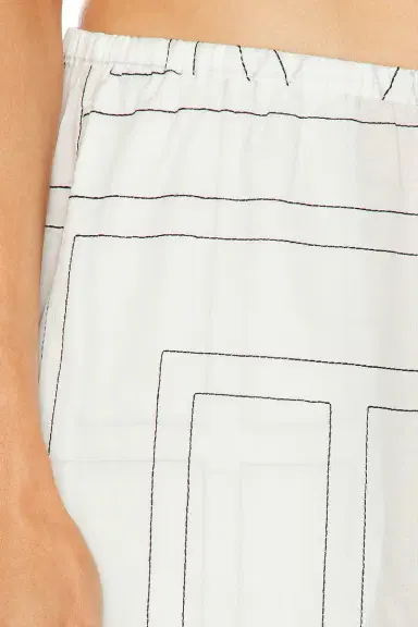 Toteme Monogram Cotton Blend PJ Pant | Thumbnail 6 Toteme Monogram Cotton Blend PJ Pant | Thumbnail 6