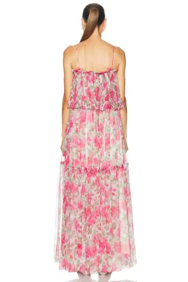 Chloe Drop Waist Maxi Dress | Thumbnail 3 Chloe Drop Waist Maxi Dress | Thumbnail 3