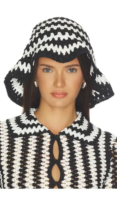 L'Academie Arriel Crochet Hat | Thumbnail 4 L'Academie Arriel Crochet Hat | Thumbnail 4