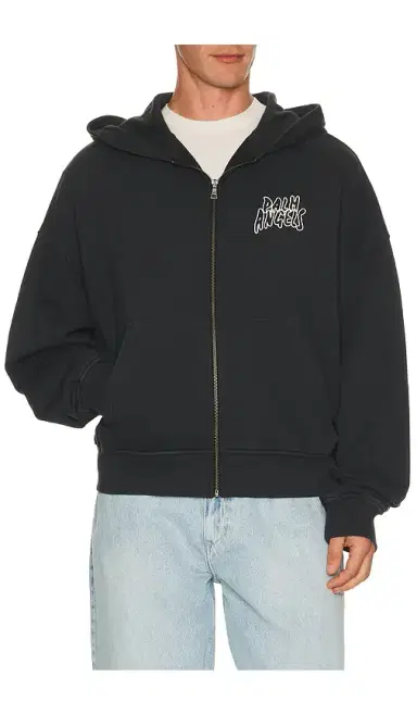 Palm Angels Palm Leaf Zipped Loose Hoodie | Thumbnail 6 Palm Angels Palm Leaf Zipped Loose Hoodie | Thumbnail 6