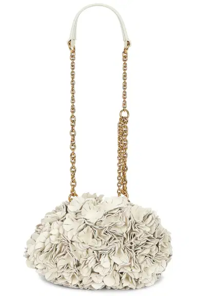 Chloé Chloé Pliss Leather Flower Shoulder Bag | Thumbnail 3 Chloé Chloé Pliss Leather Flower Shoulder Bag | Thumbnail 3