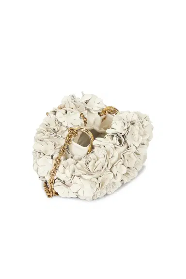 Chloé Chloé Pliss Leather Flower Shoulder Bag | Thumbnail 5 Chloé Chloé Pliss Leather Flower Shoulder Bag | Thumbnail 5