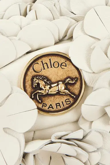 Chloé Chloé Pliss Leather Flower Shoulder Bag | Thumbnail 6 Chloé Chloé Pliss Leather Flower Shoulder Bag | Thumbnail 6