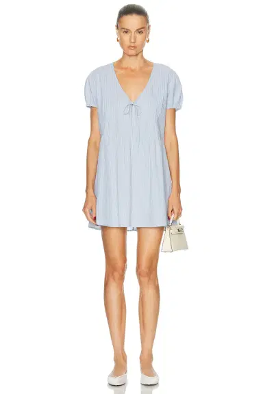 Deiji Studios V Pleat Dress | Thumbnail 1 Deiji Studios V Pleat Dress | Thumbnail 1