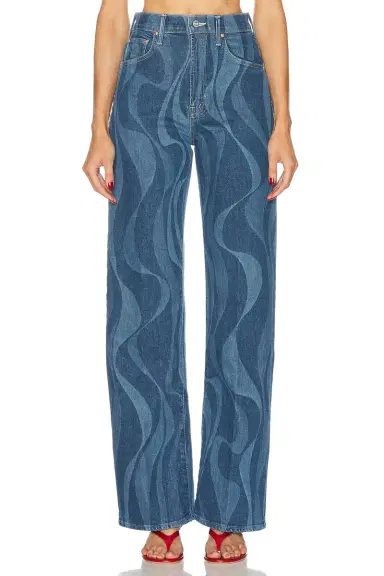 Mother The Lasso Sneak Jeans | Thumbnail 1 Mother The Lasso Sneak Jeans | Thumbnail 1