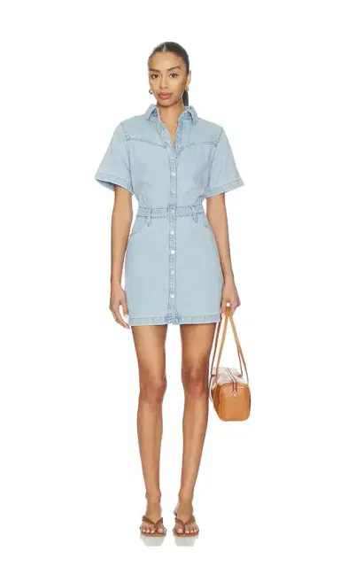 Levi's Short Sleeve Logan Western Dress | Thumbnail 1 Levi's Short Sleeve Logan Western Dress | Thumbnail 1