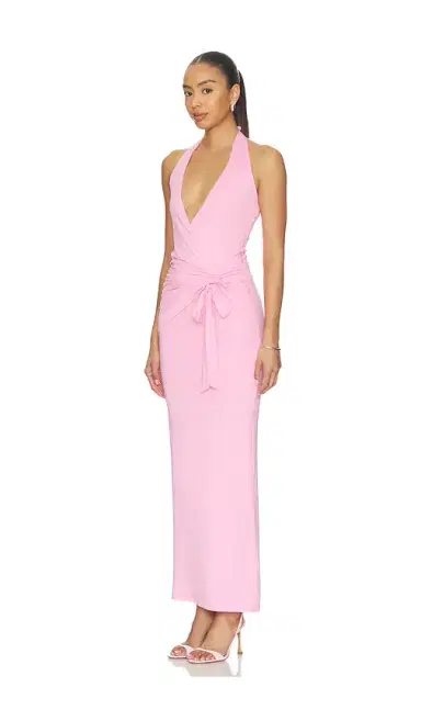 superdown Chloe Halter Maxi Dress | Thumbnail 2 superdown Chloe Halter Maxi Dress | Thumbnail 2