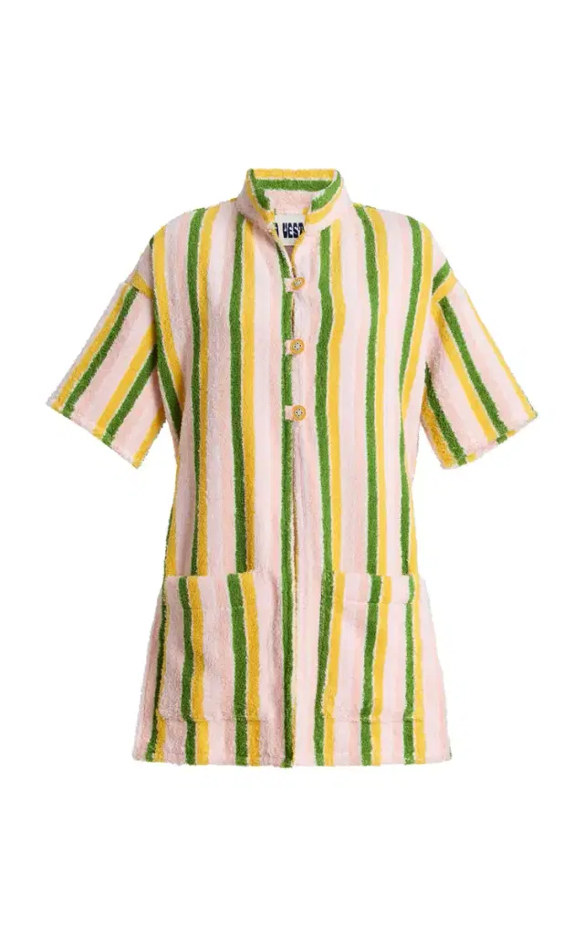 Exclusive Ship Wheel Striped Cotton Shirt Exclusive Ship Wheel Striped Cotton Shirt