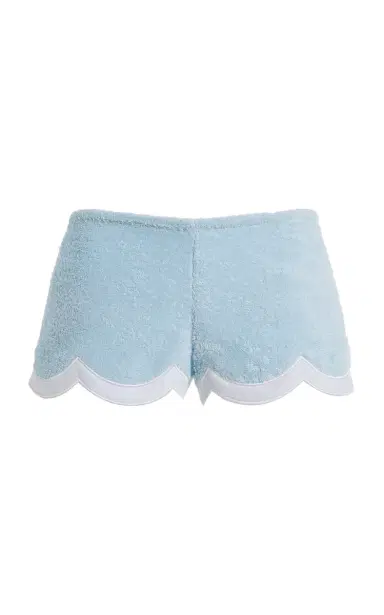 LA VESTE Exclusive Waves Cotton Mini Shorts | Thumbnail 6 LA VESTE Exclusive Waves Cotton Mini Shorts | Thumbnail 6
