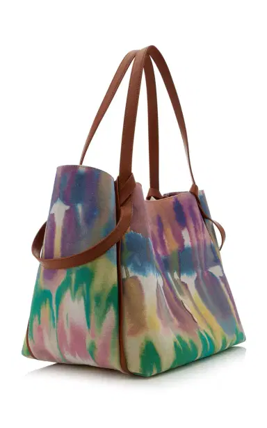 Christian Louboutin Bettina Large Tie-Dyed Canvas Tote Bag | Thumbnail 3 Christian Louboutin Bettina Large Tie-Dyed Canvas Tote Bag | Thumbnail 3