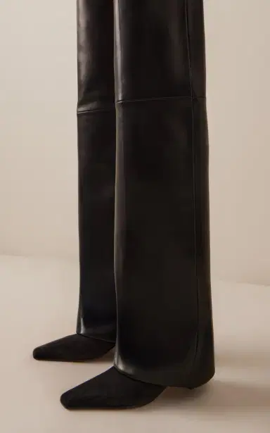 Khaite Arizona Suede Ankle Boots | Thumbnail 2 Khaite Arizona Suede Ankle Boots | Thumbnail 2