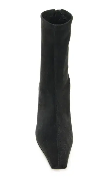 Khaite Arizona Suede Ankle Boots | Thumbnail 3 Khaite Arizona Suede Ankle Boots | Thumbnail 3