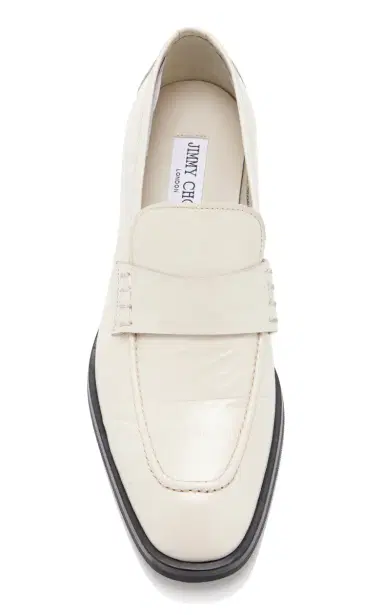 Jimmy Choo Wilder Eel-Embossed Leather Loafers | Thumbnail 3 Jimmy Choo Wilder Eel-Embossed Leather Loafers | Thumbnail 3