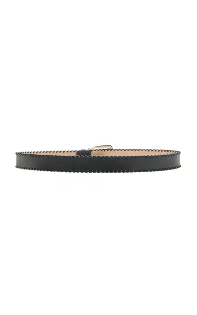Khaite Benny Whipstitch Leather Belt | Thumbnail 3 Khaite Benny Whipstitch Leather Belt | Thumbnail 3