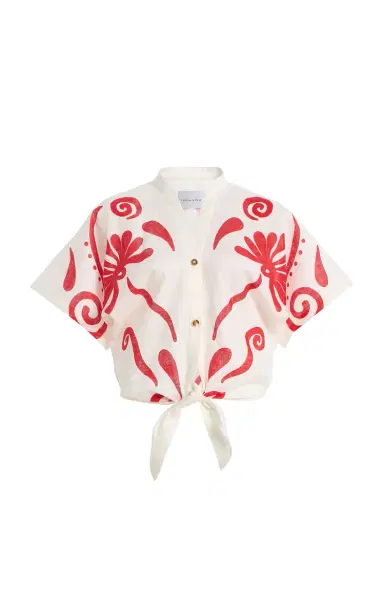 Cala de la Cruz Leroy Linen Top | Thumbnail 6 Cala de la Cruz Leroy Linen Top | Thumbnail 6