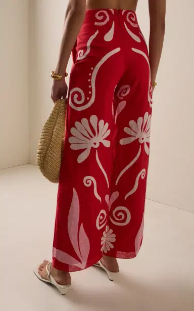 Cala de la Cruz Exclusive Toya Linen Wide-Leg Pants | Thumbnail 4 Cala de la Cruz Exclusive Toya Linen Wide-Leg Pants | Thumbnail 4